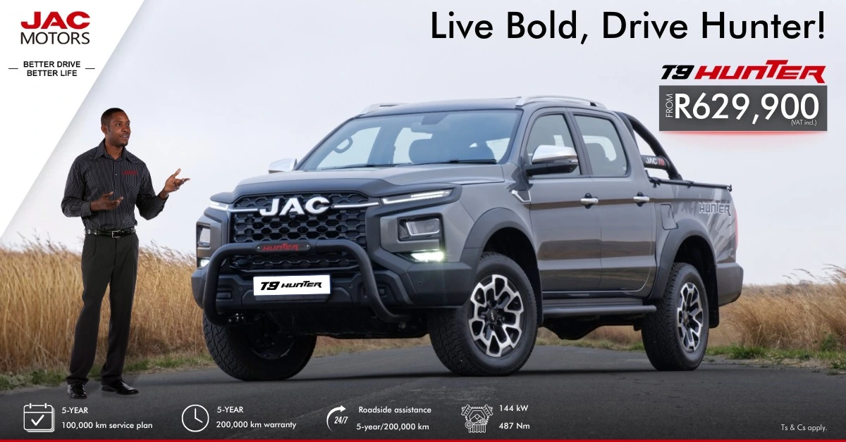 jac t9 hunter - jac midrand