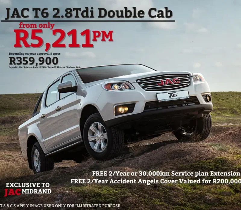 JAC Midrand T6 2.8 from R5211pm